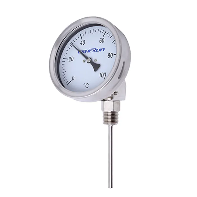 Hvordan virker et bimetal termometer?