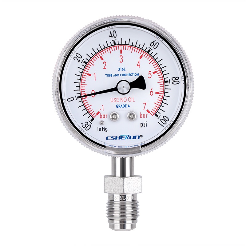 VCR 1/4 mandlig ansigtsforsegling drejelig